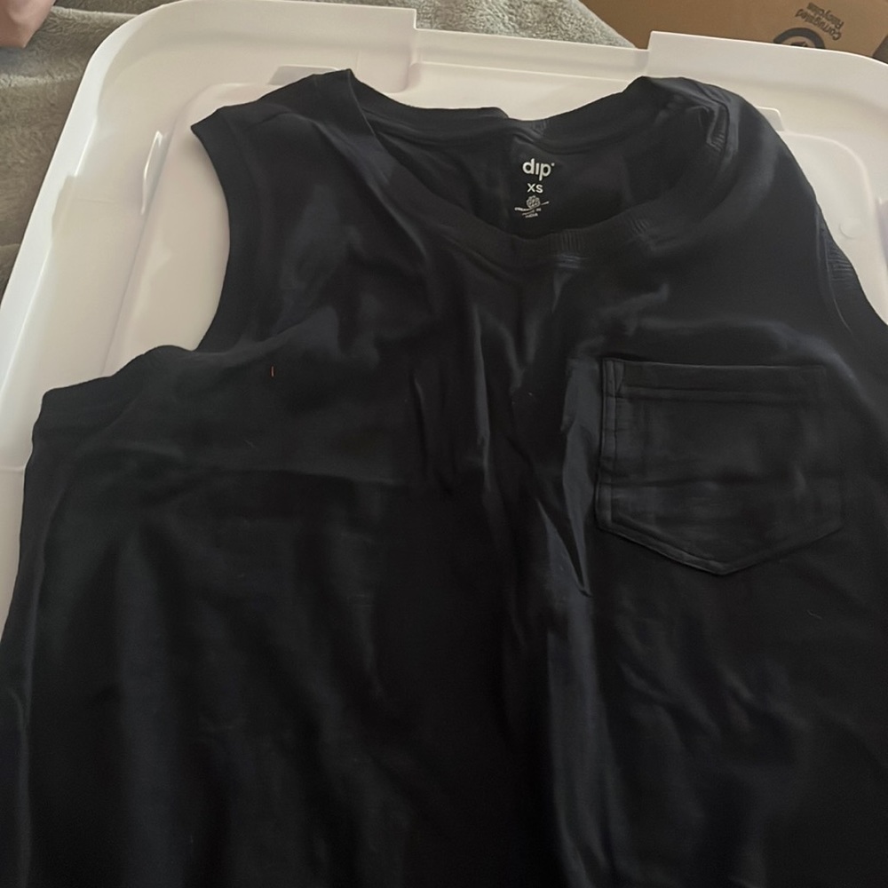 Black tank top dress